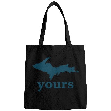 Discover Up Yours Michigan Funny Upper Peninsula Apparel Bags