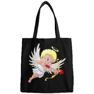 Discover cupid with a halo Bags