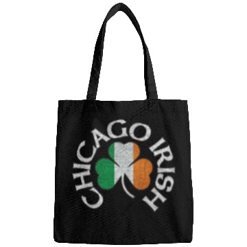 Discover Chicago Irish Shamrock Apparel Bags