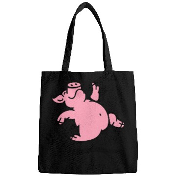 Discover Happy dancing Pig Bags
