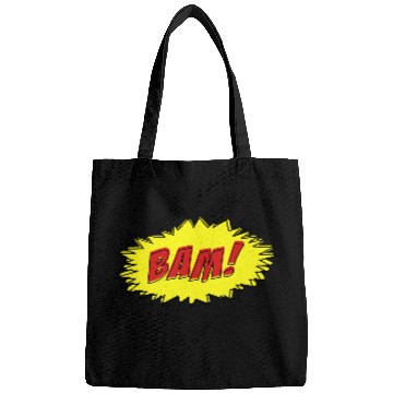 Discover BAM! (Cartoon Comic style) Bags