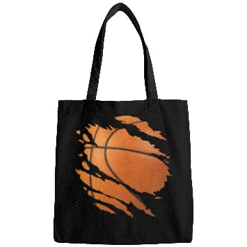 Discover Torn Basketball Art Design Bags