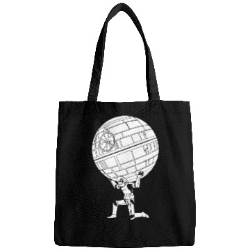 Discover Funny Star Wars Stormtrooper art Bags