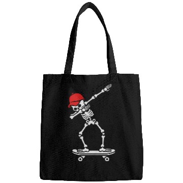Discover Dab dabbing skeleton skateboard skater Bags