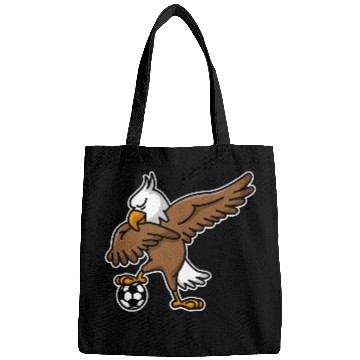 Discover Dabbing dab American Eagle soccer football Bags