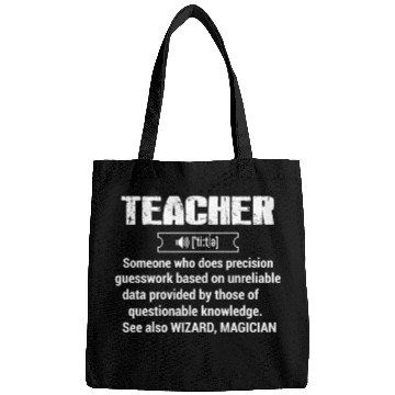 Discover Teacher - teacher define Bags