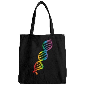 Discover LGBT Rainbow DNA, gay pride Bags