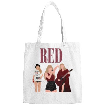 Discover taylorswift red eras tour art Bags