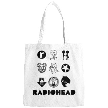 Discover Radiohead Black Icon Bags