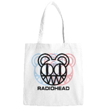 Discover Radiohead Distort Head Bags