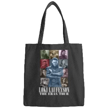 Discover Loki Laufeyson Eras tour Unisex Softstyle Bags