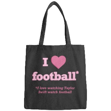 Discover Taylorr Swift I Love Football Bags