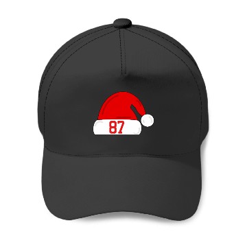 Discover taylorr Swift Travis Kelce Christmas Game Santa Hat Baseball Caps