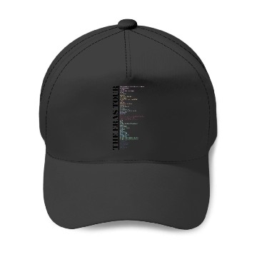 Discover eras tour UPDATED SETLIST Active Baseball Caps