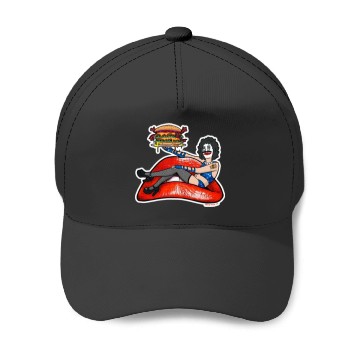 Discover Dr Frankenburger Bobs Burgers Rocky Horror Parody Baseball Caps