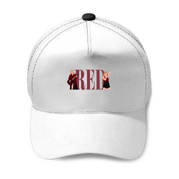 Discover Taylora Swift Red eras tour art Baseball Caps