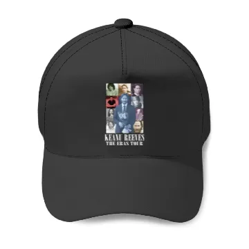 Discover Keanu Reeves Eras tour Baseball Caps