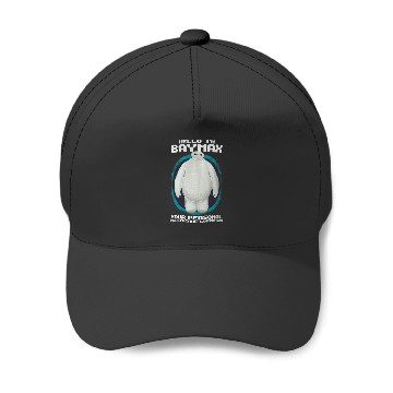 Discover Disney Big Hero 6 Hello Im Baymax Graphic TShirt Baseball Caps