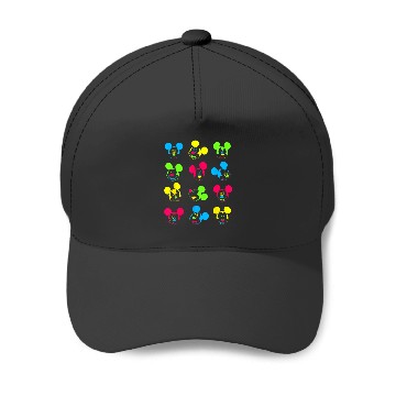 Discover Disney Neon Mickey Mouse Baseball Caps