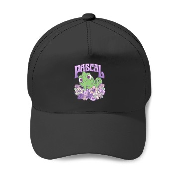 Discover Disney Tangled Cute Pascal Floral Pastel Big Che Baseball Caps