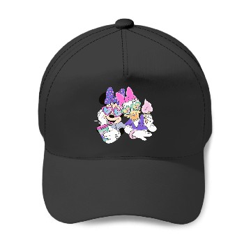 Discover Disney Minnie Mouse and Daisy Blue Small Baseball Caps