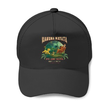 Discover Disneyss Lion King Hakuna Matata Motto Simba Timon Pumbaa Baseball Caps