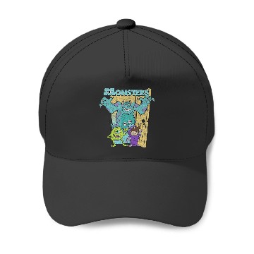 Discover Disney Pixars Monsters Inc. Mike Sully Boo Group Baseball Caps