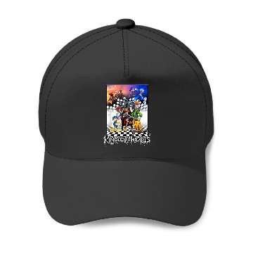 Discover Disneyss Kingdom Hearts Throne Baseball Caps