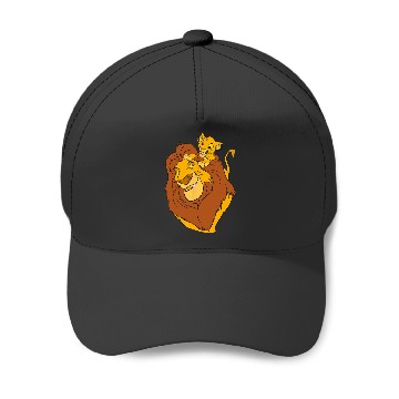 Discover Disney The Lion King Simba and Mufasa Father and Son Baseball Caps
