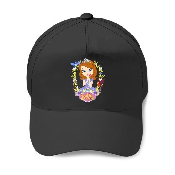 Discover Disney Sofia the First Sofia Flower Border Baseball Caps