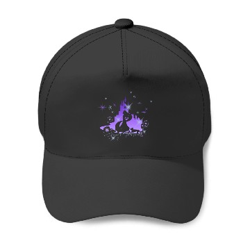 Discover Disney Tangled Rapunzel Silhouette Portrait Graphic Baseball Caps