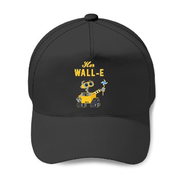 Discover Disney Pixar Wall-E Her Wall-E Couples Baseball Caps