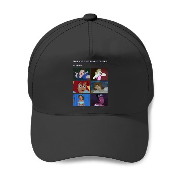 Discover Disney Princess Not Dramatic Meme Panel Baseball Caps