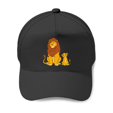 Discover Disney The Lion King Young Simba and Mufasa Baseball Caps