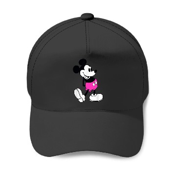 Discover Disney Mickey Mouse Pink Shorts Baseball Caps