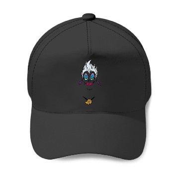 Discover Disney Villains Ursula Big Face Baseball Caps