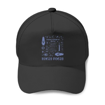 Discover Disney Hocus Pocus Halloween Transformation Spell Recipe Baseball Caps