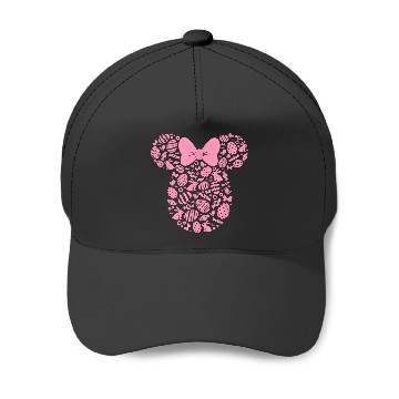 Discover Disney Minnie Mouse Pink Easter Baseball Caps