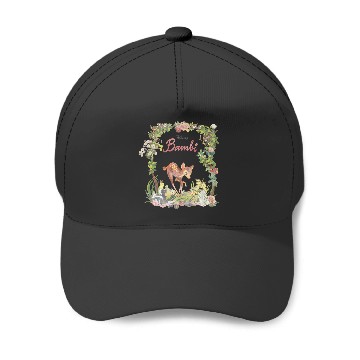 Discover Disney Bambi Floral Portrait Baseball Caps