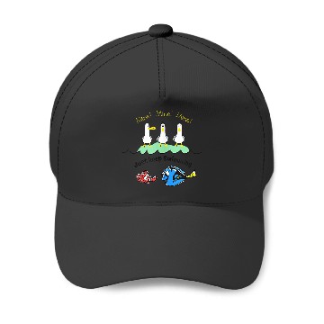 Discover Disneyss Pixars Finding Nemo Dory Seagulls Just Keep Swimming Baseball Caps