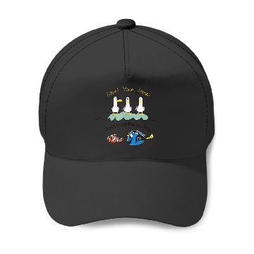 Discover Disneyss Pixars Finding Nemo Mine Mine Mine Just Keep Swimming Baseball Caps