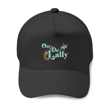 Discover Disney Robin Hood Oo-De-Lally Iconic Quote Chest Text Logo Baseball Caps