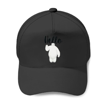 Discover Disney Big Hero 6 Baymax Hello Wave Graphic Baseball Caps