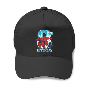 Discover Disney Big Hero 6 Baymax Hiro 8th Birthday Graph Baseball Caps