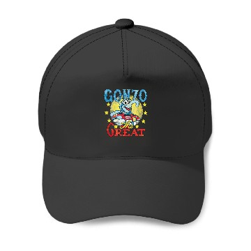 Discover Disney The Muppets Gonzo The Great Distressed Ch Baseball Caps