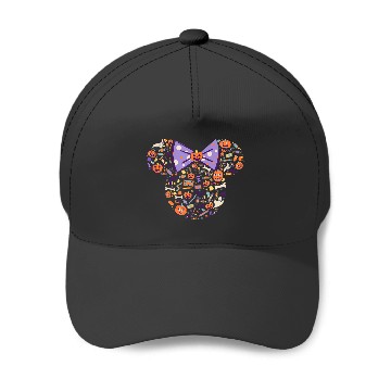 Discover Disney Minnie Mouse Icon Candy and Pumpkins Hall Baseball Caps