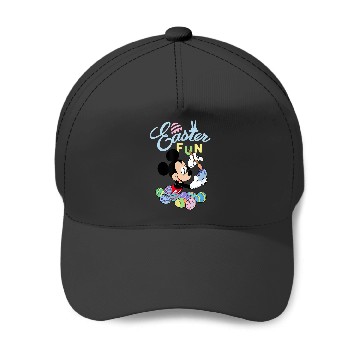 Discover Disney Mickey Mouse Easter Fun Painting Eggs Baseball Caps