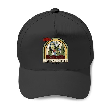 Discover Disneyss Pinocchio Jiminy Cricket Established 1940 Baseball Caps