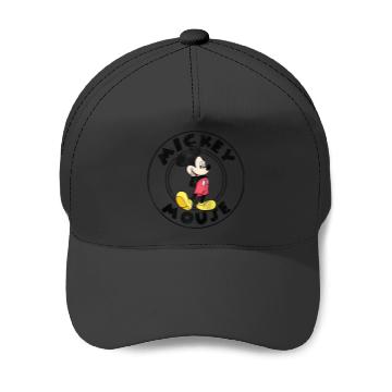 Discover Disney Classic Mickey Mouse Raglan Baseball Tee Baseball Caps
