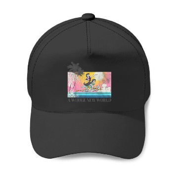 Discover Disney Aladdin and Jasmine A Whole New World Fly Baseball Caps
